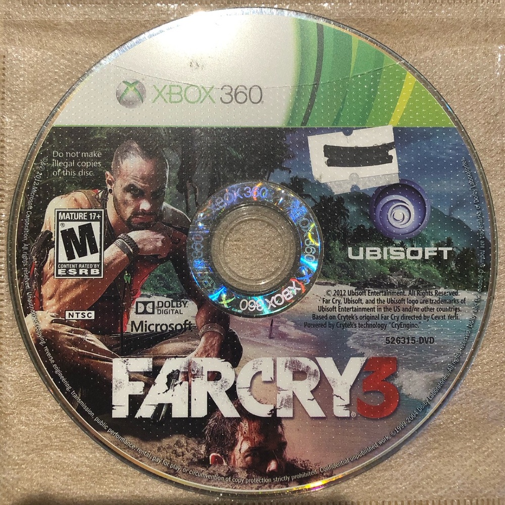 Far Cry 3 for Xbox 360 - Disc Only